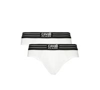 Cavalli Class Zweierpack Elastiklogo Slips QXO01IJD003 - Größe: S