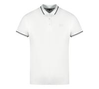 Cavalli Class Zwillings-Tipp-Kragen Weißes Poloshirt M