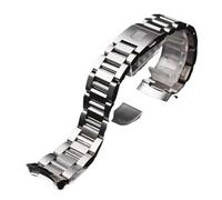 CAWEUER 22 mm massives Edelstahlarmband, kompatibel mit Tag Heuer Carrera CBN2A1D, Konkurrenzfähiges Potenzial, WAY201S-Serie, Herren-Uhrenarmband