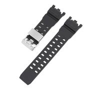 CAWEUER Kompatibel mit Casio G-Shock GWG-2000 GWG2040. Ersatzband aus Edelstahl Schnalle. Accessoreis-Band. Gürtel. Uhrenarmband Silikonkautschuk(Silver,For GWG2000)