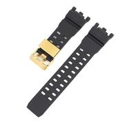 CAWEUER Kompatibel mit Casio G-Shock GWG-2000 GWG2040. Ersatzband aus Edelstahl Schnalle. Accessoreis-Band. Gürtel. Uhrenarmband Silikonkautschuk(Gold,For GWG2040)