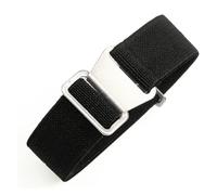 CAWEUER Kompatibel mit Tudor Parachute Qicheng Biwan Little Red Flower Seiko Water Ghost Nylon High Density Knitting 18 20 22 mm Uhrenarmband(Black-Steel,22mm)