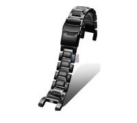 CAWEUER Modifiziertes Metallarmband for Herren, kompatibel mit Casio G-SHOCK-Uhren der Serien GW-9500-1/1A4/3, Edelstahlarmband, Zubehör, Geschenkwerkzeug(Black strap)