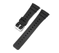 CAWEUER Schnellverschluss, kompatibel mit Casio G-Shock GA-2100 GA-2110, Ersatzarmband aus transparentem Harz, GA 2100, for Männer und Frauen(Black)