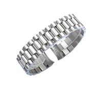 CAWEUER Uhrenarmband kompatibel mit Rolex DATEJUST DAY-DATE OYSTERPERTUAL DATE Edelstahlarmband Uhrenzubehör 13 17 20 21 mm(Silver,21mm)