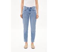 CAYAA TARPA | Boyfriend Jeans Low Waist Ankle Bio-Baumwoll Mix Comfort-Stretch - blau (32)