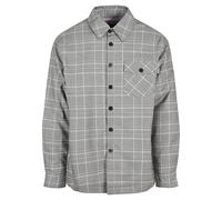 Cayler & Sons Herren Plaid Out Quilted Shirt Jacket black/white, XXL