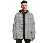 Cayler & Sons Herren Plaid Out Quilted Shirt Jacket M black/white