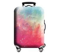 Cazqgoy Elastic Travel Suitcase Protective Cover, Suitcase Protection, Luggage Cover with Zip (S)