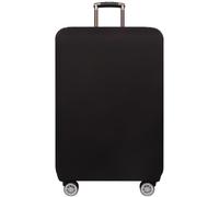Cazqgoy Elastic Travel Suitcase Protective Cover, Washable Luggage Cover,Protective Cover for Suitcases with Zip (Schwarz,M)