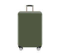 Cazqgoy Elastic Travel Suitcase Protective Cover, Washable Luggage Cover,Protective Cover for Suitcases with Zip (Grün,L)