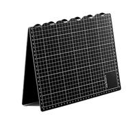 CAZSTYK Faltbare Modell-Schneidematte, tragbares Design für Bastelprojekte mit präzisen Gitterlinien für Genauigkeit, Modellierung, Montage, Kinder-Bastelschneidematte