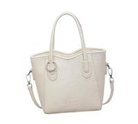 CAZSTYK Mehrzweck-Umhängetasche für Damen, aus weichem PU-Stoff, trendige Crossbody-Tasche für bequemes Tragen, geräumige Arbeit, beige