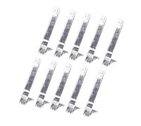 CAZSTYK Platzsparender Uhrenständer, praktischer Uhrenhalter, L-Form, Schmuckständer, Schmuck-Organizer, 10 Stück