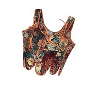 CAZSTYK Retro-Korsett im viktorianischen Stil mit abnehmbarem Rückenverschluss, atmungsaktives Polyester, Taillenformer für Retro-Event-Bustier-Bekleidung, a, XS