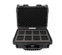 CAZSTYK Uhrenbox mit 2/8/12/20 Fächern für Männer und Frauen, Organizer, Vitrine, stoßfeste Aufbewahrungsboxen, widerstandsfähige Halterung