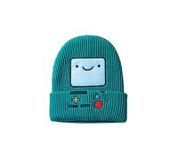 (CB)E8Fa Cartoon-Spielkonsole, Smiley-Gesicht, Strickmütze, warme Adventure Time Smiley-Wintermütze