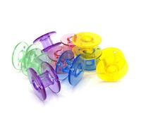 CB Spule Kunststoff für Brother/Janome Farbmix (SB Karte a 10 Stück) (0,69 € pro 1 Stk)