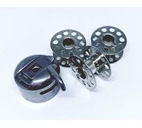 CB Spulenkapsel + 3 Metallspulen für Quigg Nähmaschinen NM 800 + FIF NM 800