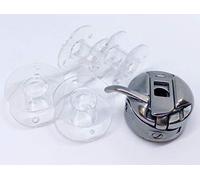 CB Spulenkapsel + 4 Kunststoffspulen für Privileg Nähmaschinen