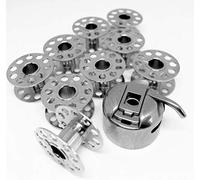 CB Spulenkapsel + 9 Metallspulen Spulen für Singer Nähmaschinen Tradition 2250, 2259, 2253, 2282, 2263, 2273 Nähmaschinen