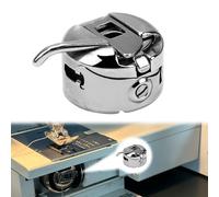 CB Universal Spulenkapsel Nähmaschinen Spulenkapsel Edelstahl Reverse Spulenkapsel Nähmaschinenzubehör für Singer Brother Aldi AEG Privileg Necchi Babylock für die meiste Nähmaschinen (Silber)