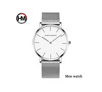 (CB01WYY)Hannah Martin Top-Marken Paar Uhr Licht Luxus Herren Uhren Japanischen Bewegung 36mm Wasserdicht