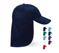CB11b Beechfield Kinder Kappe im Legionärsstil White One Size