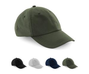 CB187 Beechfield Outdoor-Kappe 6-Panel mit Stoff-Schweißband Olive Green One Size