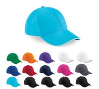 CB20 Beechfield Kappe Athleisure 6-Panel-Kappe Black One Size