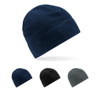 CB244R Beechfield Recycelte Fleece-Mütze French Navy One Size