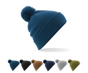 CB426 Beechfield Strickmütze Original Bommelmütze Orange One Size