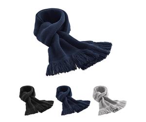 CB470 Beechfield Klassischer Strickschal Black One Size