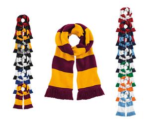 CB479 Beechfield Schal Stadion-Schal mit verschiedenen Farbkombinationen Classic Red One Size