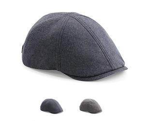 CB621 Beechfield Kappe Sommer Linien Gatsby Grey Linen One Size