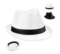 CB630 Beechfield Hut Fedora-Hut im klassischen Schnitt Black L/XL