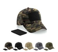 Beechfield Unisex Removable Patch 5 Panel Cap, Dschungel Camouflage, Einheitsgröße