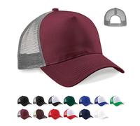 CB640 Beechfield Snapback Trucker Classic Red One Size