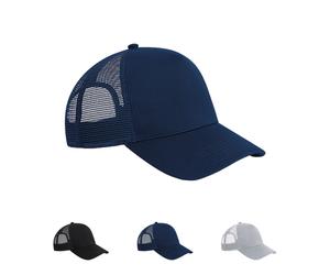 CB642 Beechfield Kappe Mikrostrick Snapbackverschluss Fernfahrerkappe Black One Size