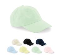 CB653 Beechfield Kappe im 6-Panel-Design mit flachem Profil Pastel Blue One Size