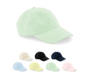 CB653 Beechfield Kappe im 6-Panel-Design mit flachem Profil Pastel Blue One Size