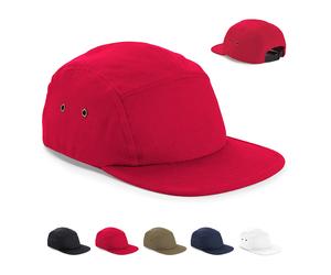 CB654 Beechfield Kappe aus Baumwoll-Canvas 5-Panel Navy One Size