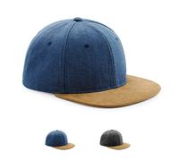 Suede Peak Snapback