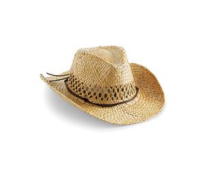 CB735 Beechfield Strohut Cowboy-Hut