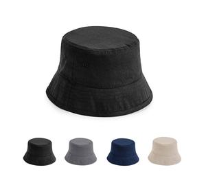 CB90N Beechfield organische Baumwolle Anglerhut Black L/XL