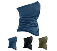 CB916 Beechfield Morf® Merinowolle Schlauchschal Black One Size