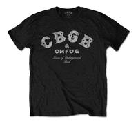 CBGB Classic Logo offiziell Männer T-Shirt Herren (Medium)