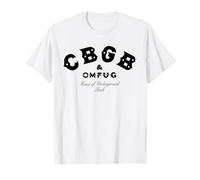 CBGB Classic Logo On White T-Shirt