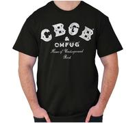 CBGB & OMFUG Logo Big & Tall Official Mens T-Shirt (Black), 4X-Large