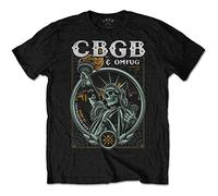 Cbgb - T-Shirt # M Black Unisex # Liberty